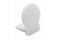 37495 TAPA PERFIL BLANCO PERSIANA ROMANA