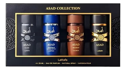KIT ASAD X4 25ML CADA UNO. IDEAL PARA REGALO