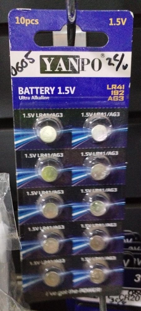 BATERIA LR41