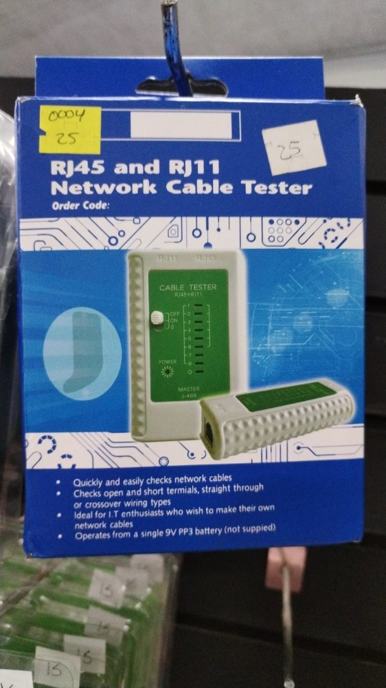 TESTER RJ45 Y RJ11