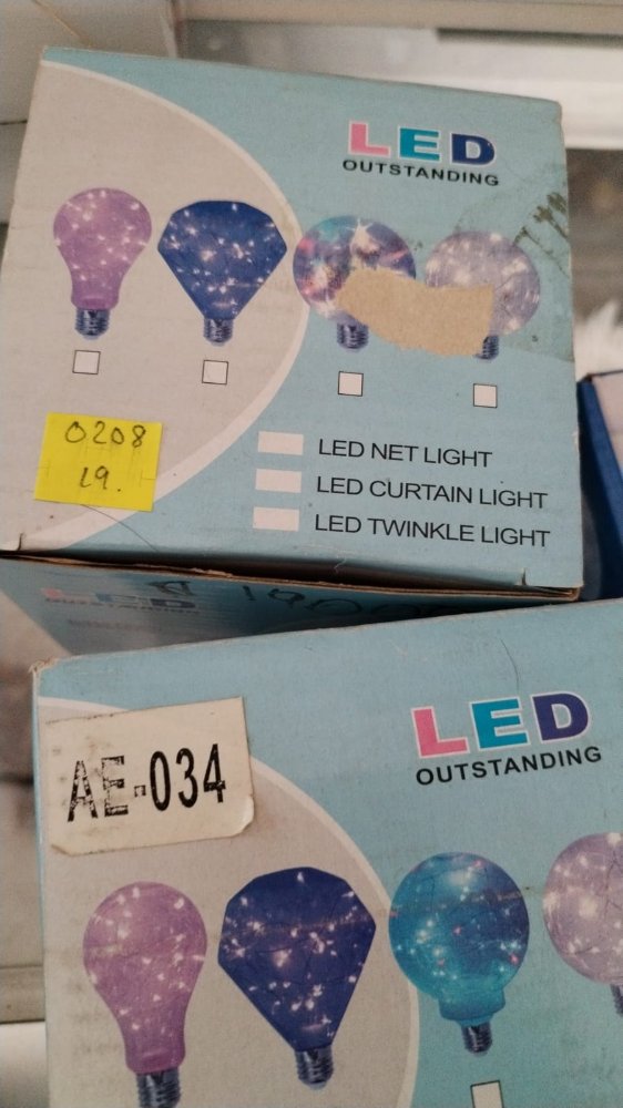 BOMBILLO LED COLORES