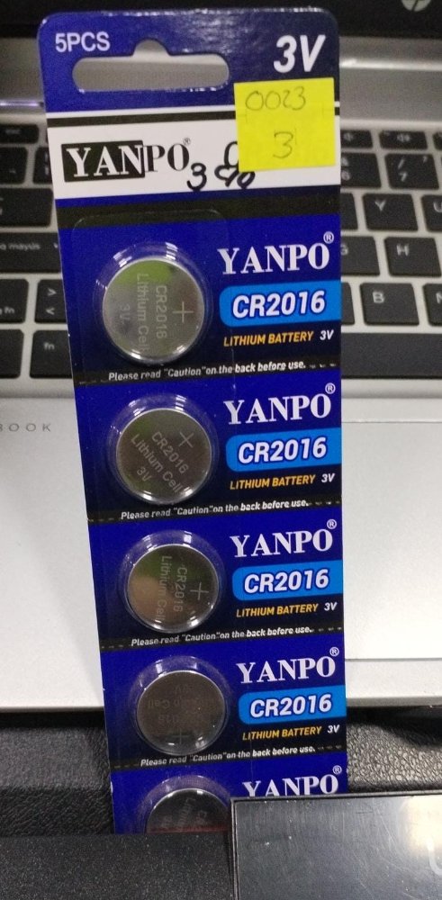 BATERIA CR2016
