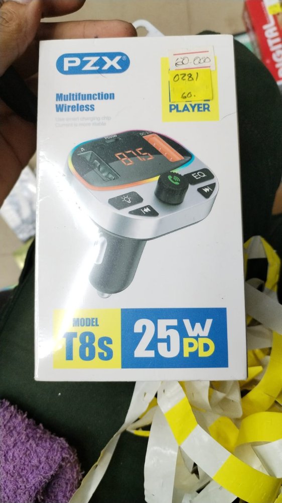 CARGADOR CAR T8S
