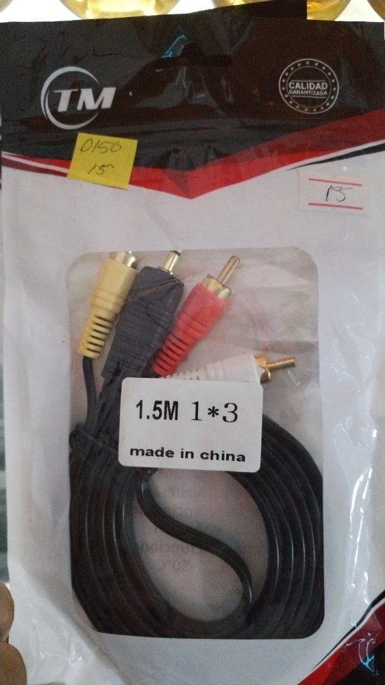 CABLE 1X3 1.5M