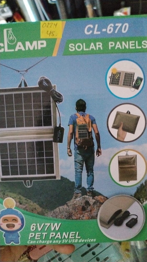 PANEL SOLAR CL-670