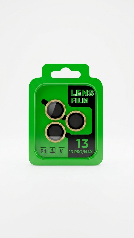 Protector de camara 13ProMax Dorado