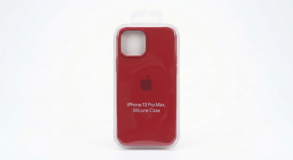 Silicone case 13 ProMax Rojo