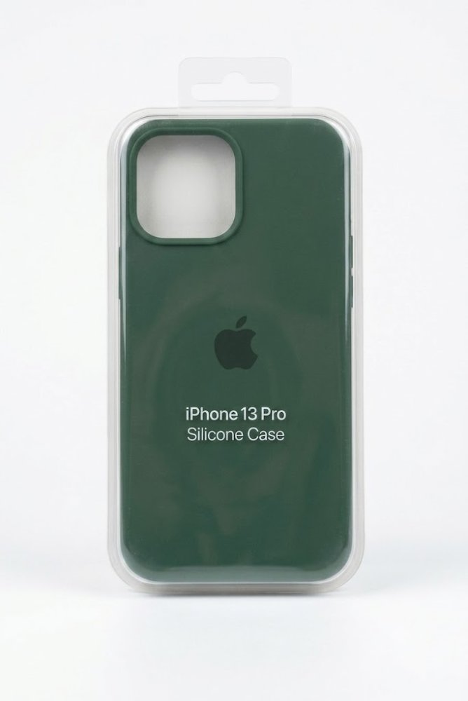 Silicone case 13Pro Verde Militar