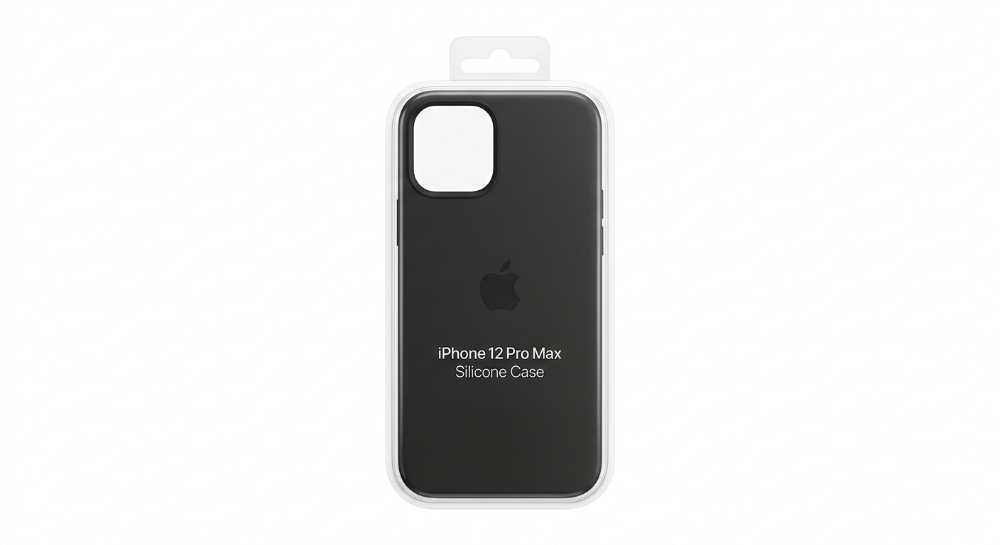 Silicone case 12ProMax Negro