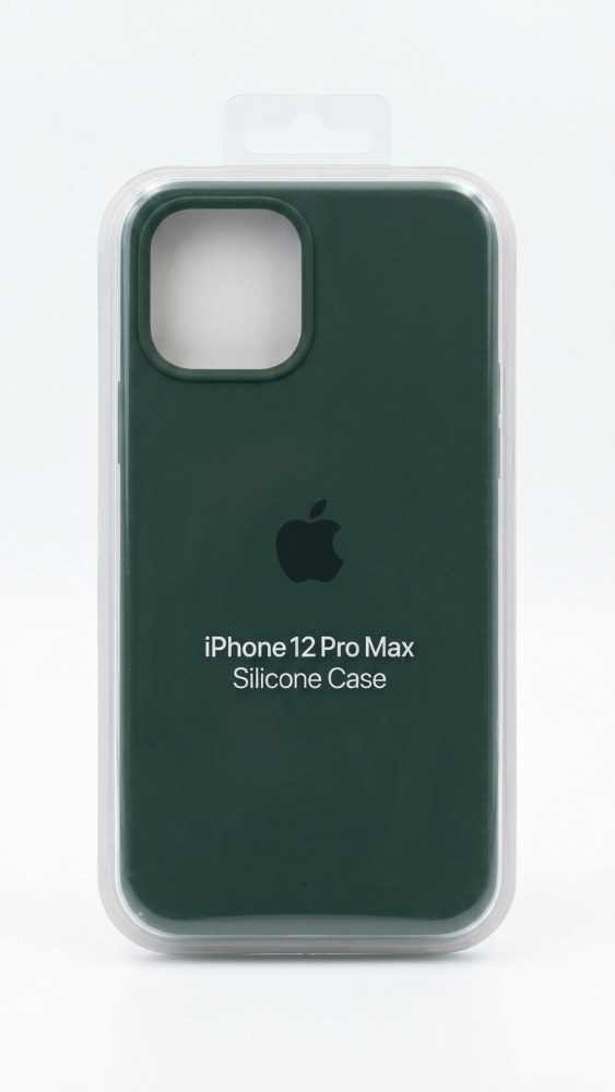 Silicone case 12ProMax verde militar