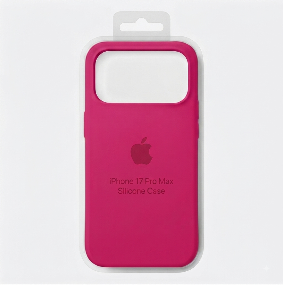 Silicon Cases 17ProMax Rosado