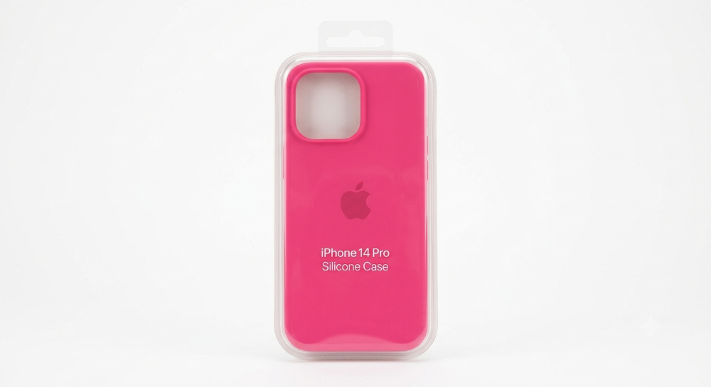 Silicone case 14Pro Rosado