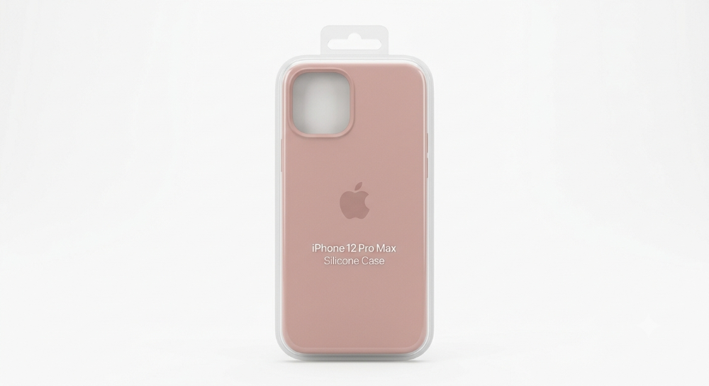 Silicone case 12ProMax Rosa viejo