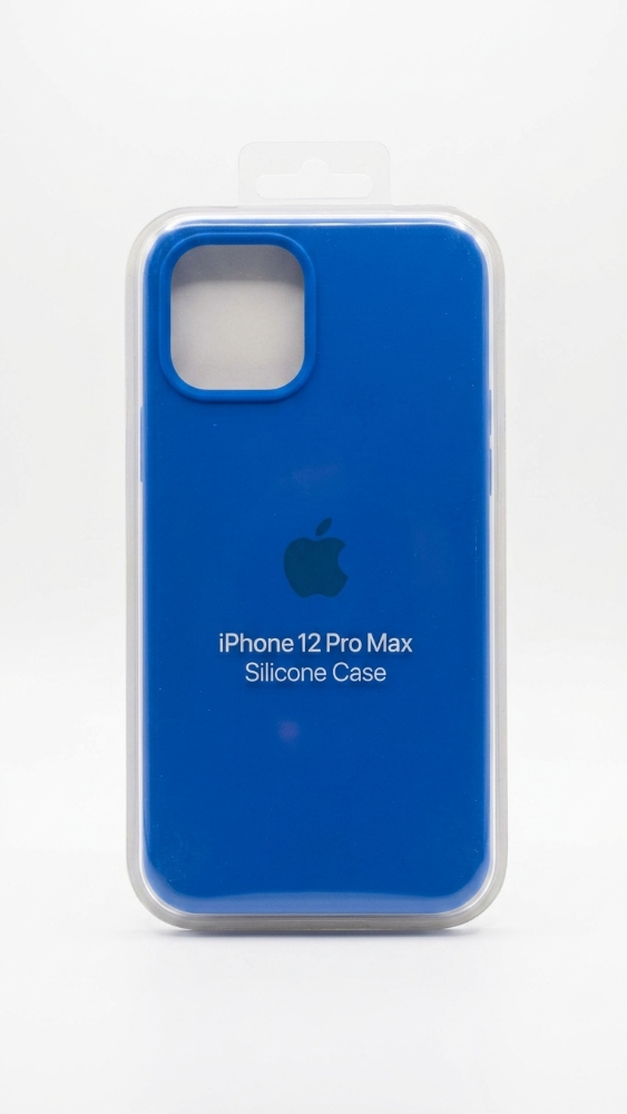 Silicone case 12ProMax Azul rey