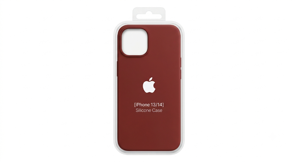 Silicone case 13/14 Rojo viejo