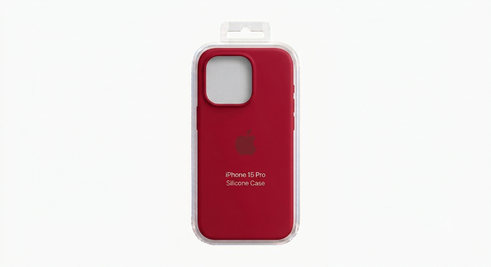 Silicon Cases 15Pro rojo