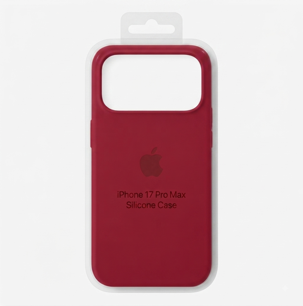 Silicon Cases 17ProMax Rojo