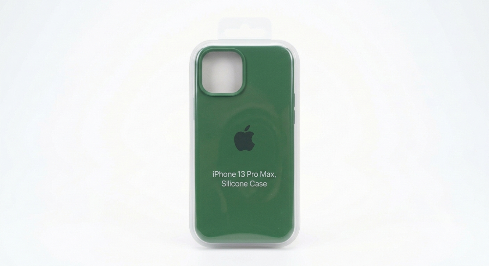 Silicone case 13ProMax Verde Militar