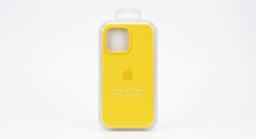 Silicon Cases 14ProMax amarillo