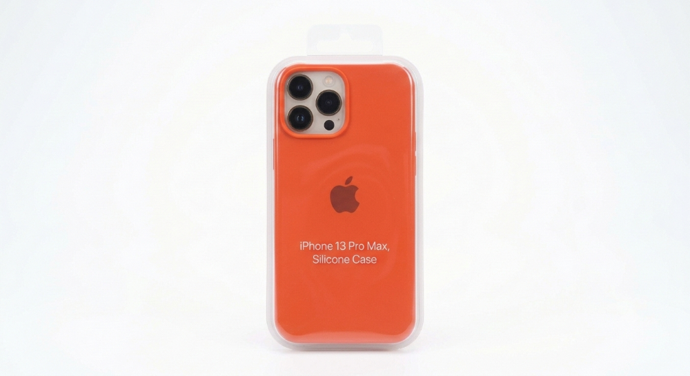 Silicone case 13ProMax Naranja