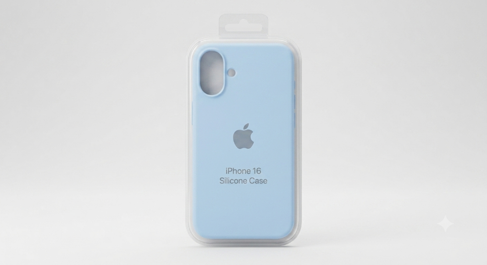 Silicon Cases 16 azul bebe