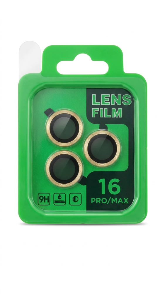 Protector de camara 16ProMax Dorado