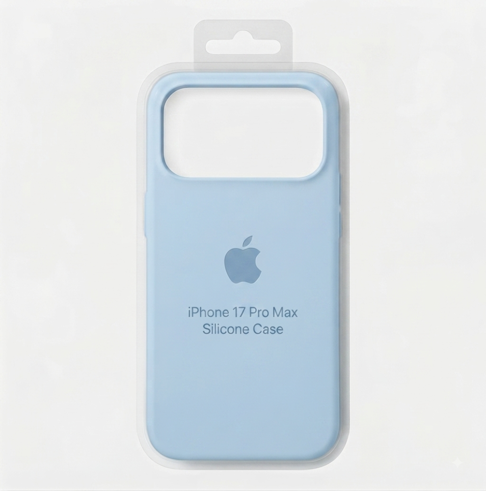 Silicon Cases 17ProMax Azul bebe