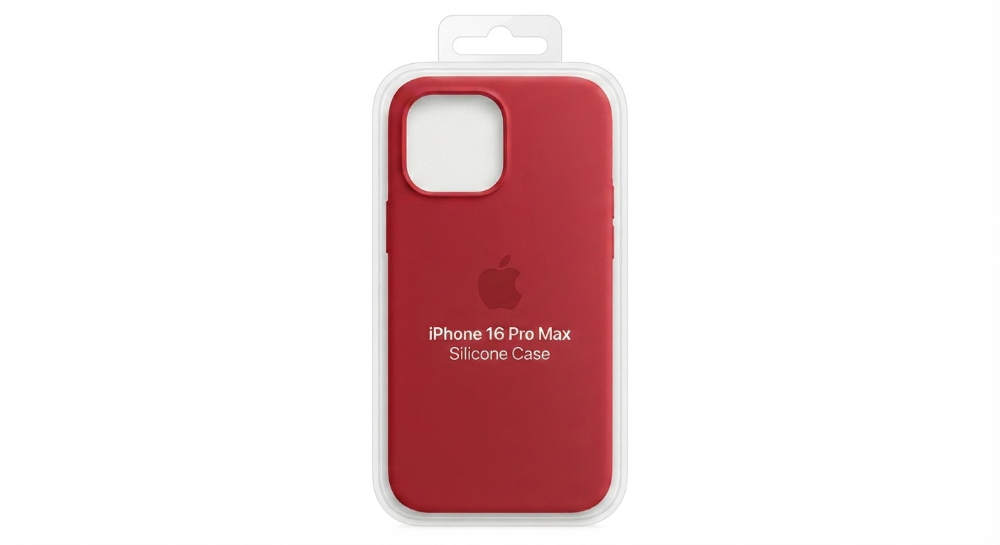 Silicon Cases 16ProMax Rojo