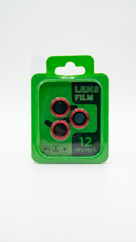 Protector de camara 12ProMax Rojo