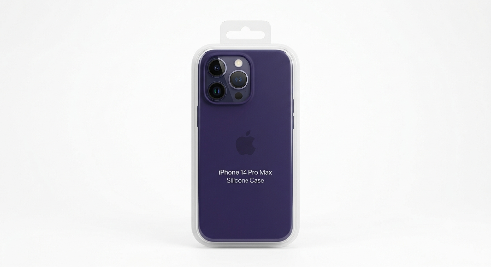Silicon Cases 14ProMax morado