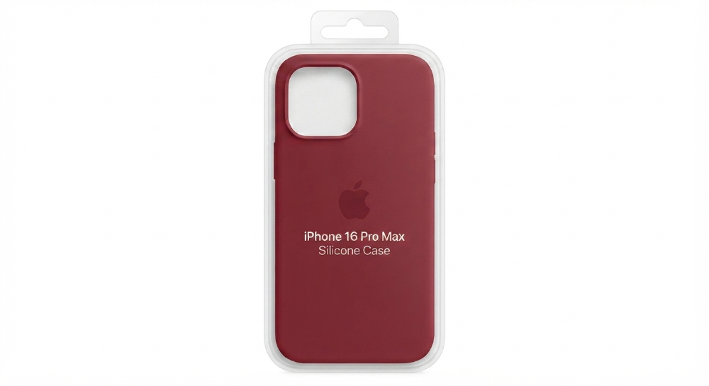 Silicon Cases 16ProMax Rojo viejo