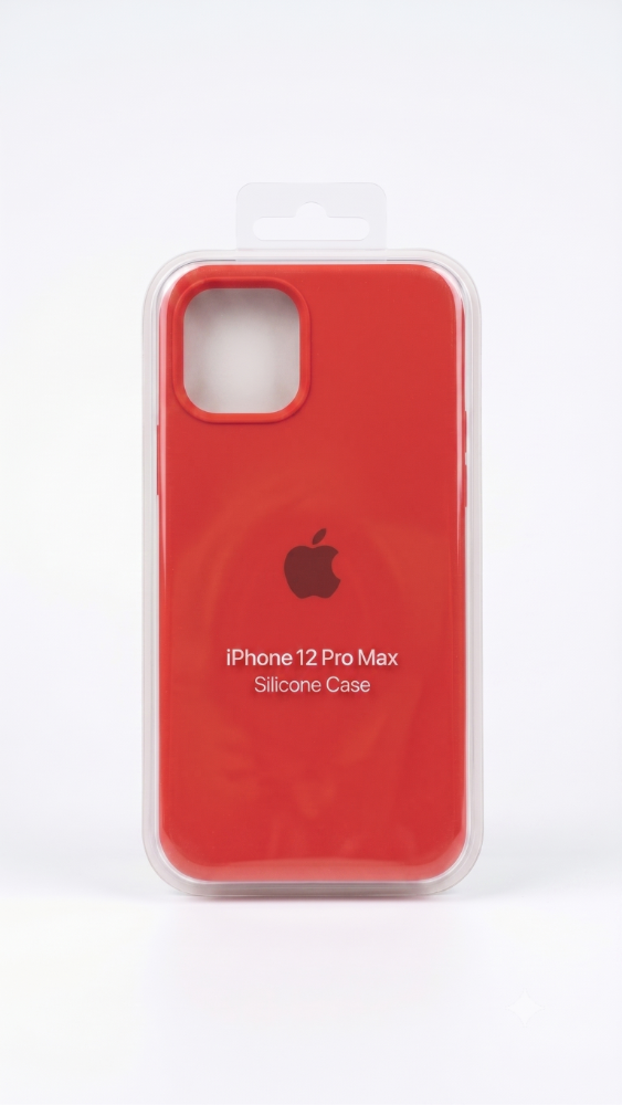 Silicone case 12ProMax Rojo