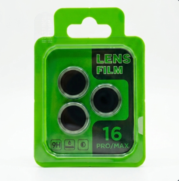 Protectores de camara 16ProMax Plateado