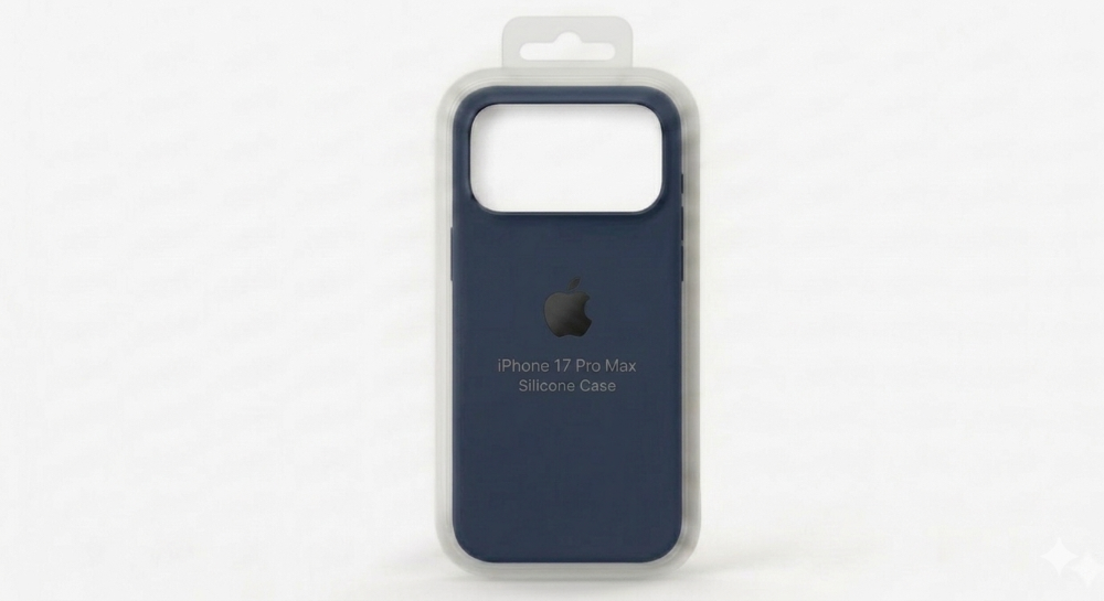 Silicon cases 17ProMax azul marino