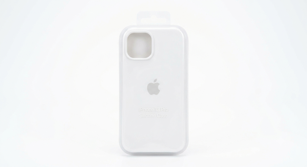 Silicone case 13Pro Blanco
