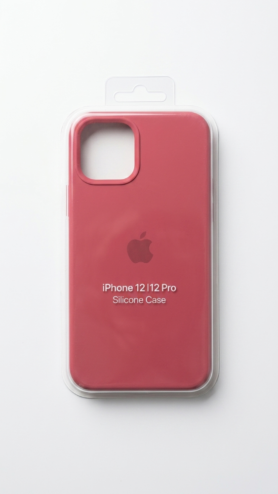 Silicone case 12/12Pro Rojo Viejo
