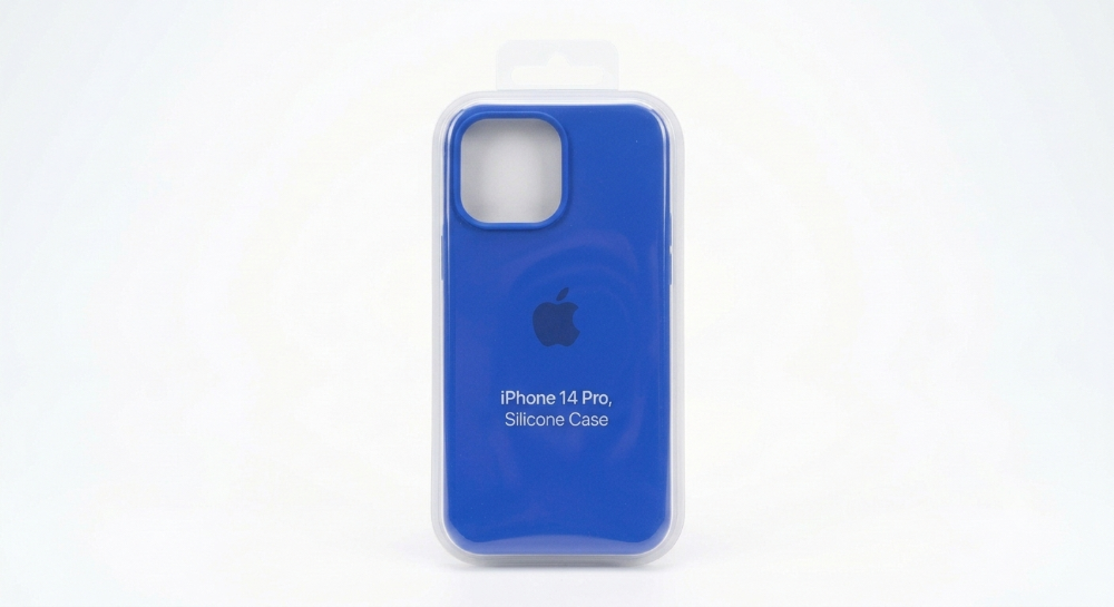 Silicone case 14Pro Azul rey