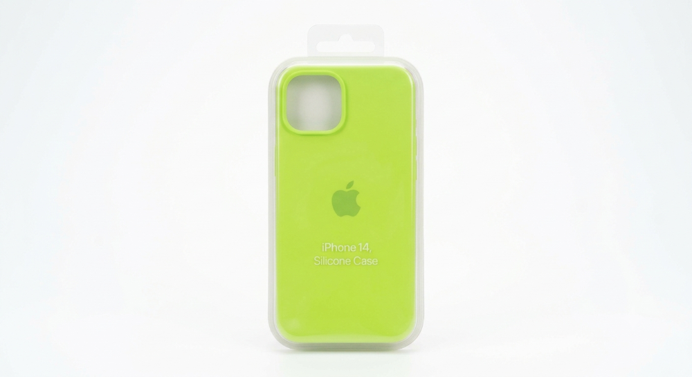 Silicone case 13/14 Verde flourescente