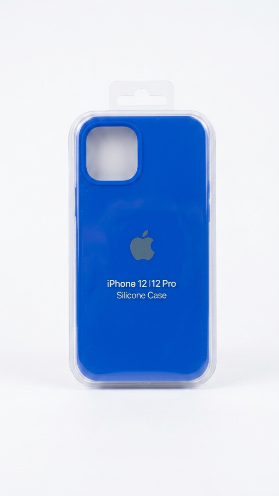 Silicone case 12/12Pro Azul Rey