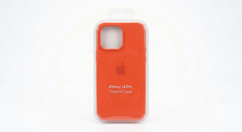Silicone case 14Pro Naranja