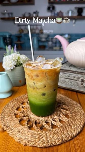 Matcha shot Espresso