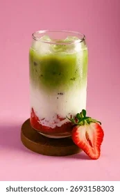 Matcha strawberry