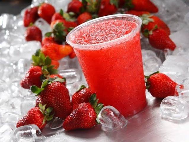 Jugo de fresa