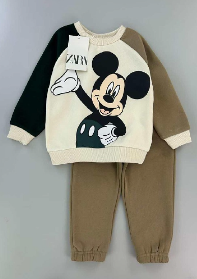 Conjunto infantil Zara #89 - Mickey beige