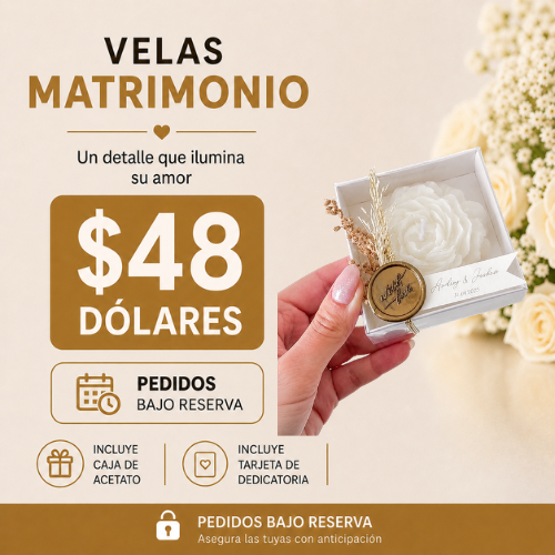 RECUERDO VELA PEONIA