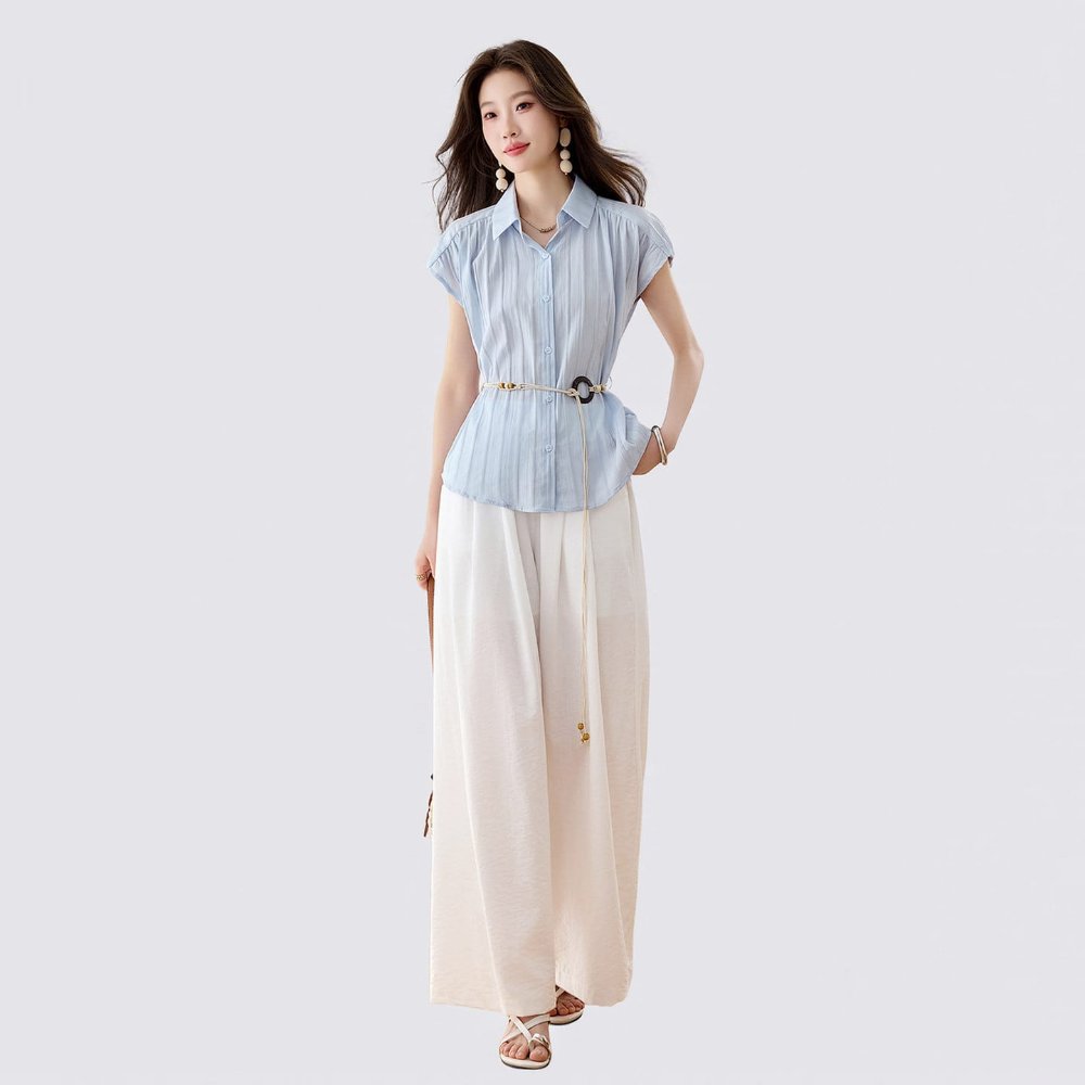 CONJUNTO DE 2 PIEZAS CAMISA Y PANTALON