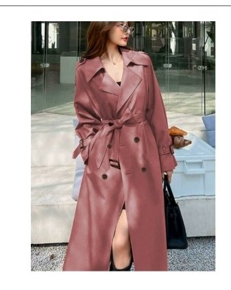 ABRIGO GABARDINA ESTILO BRITANICO