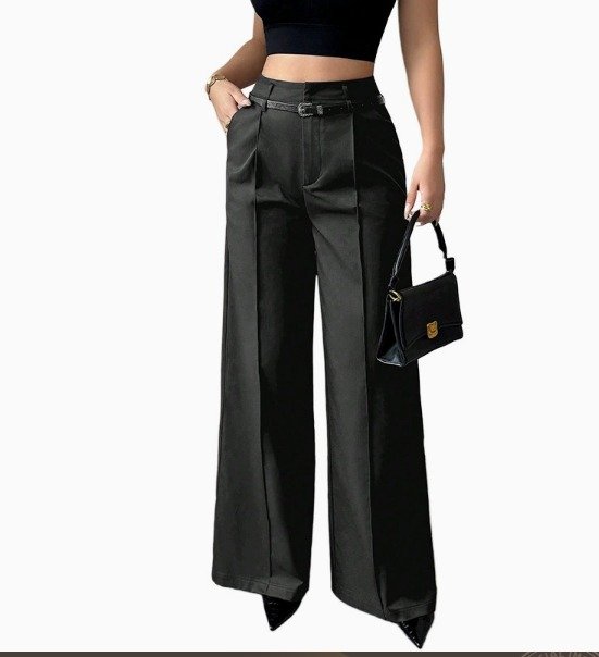 PANTALONES DE PIERNA ANCHA DELGADO