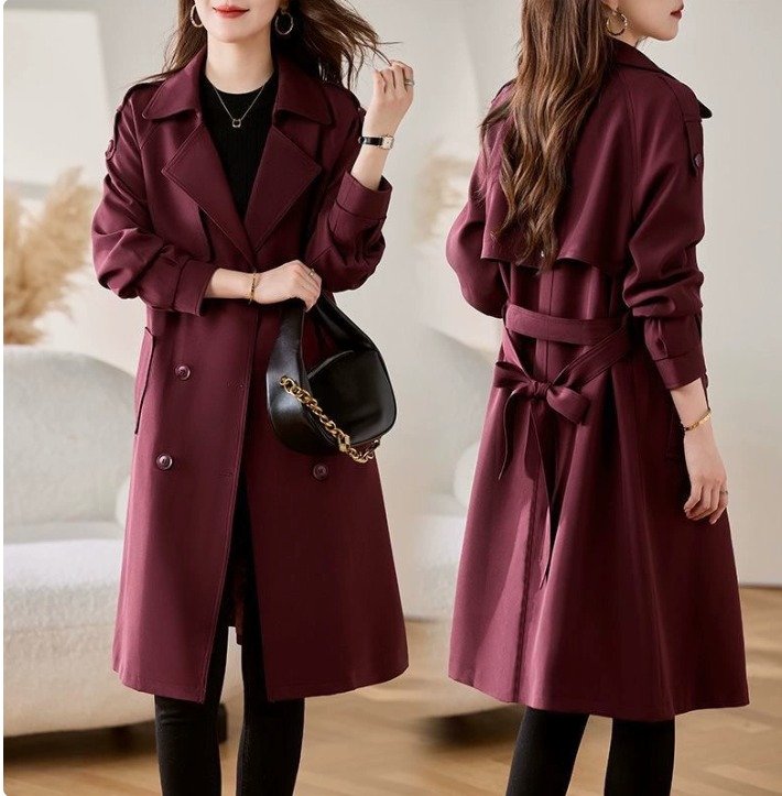 GABARDINA DE LARGO MEDIO MUJER