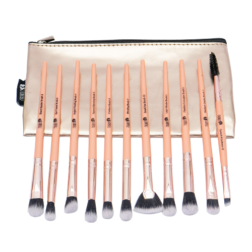 Kit Brocha Trendy Para Ojos X 12